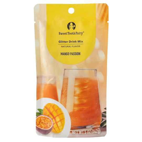 Sweet Tooth Fairy&#xAE; Mango Passion Glitter Drink Mix